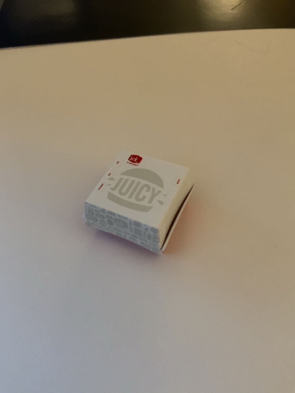 Foodie Series 2 Jack In The Box Double Jack Burger  vinyl figure collectible - Main Image 3