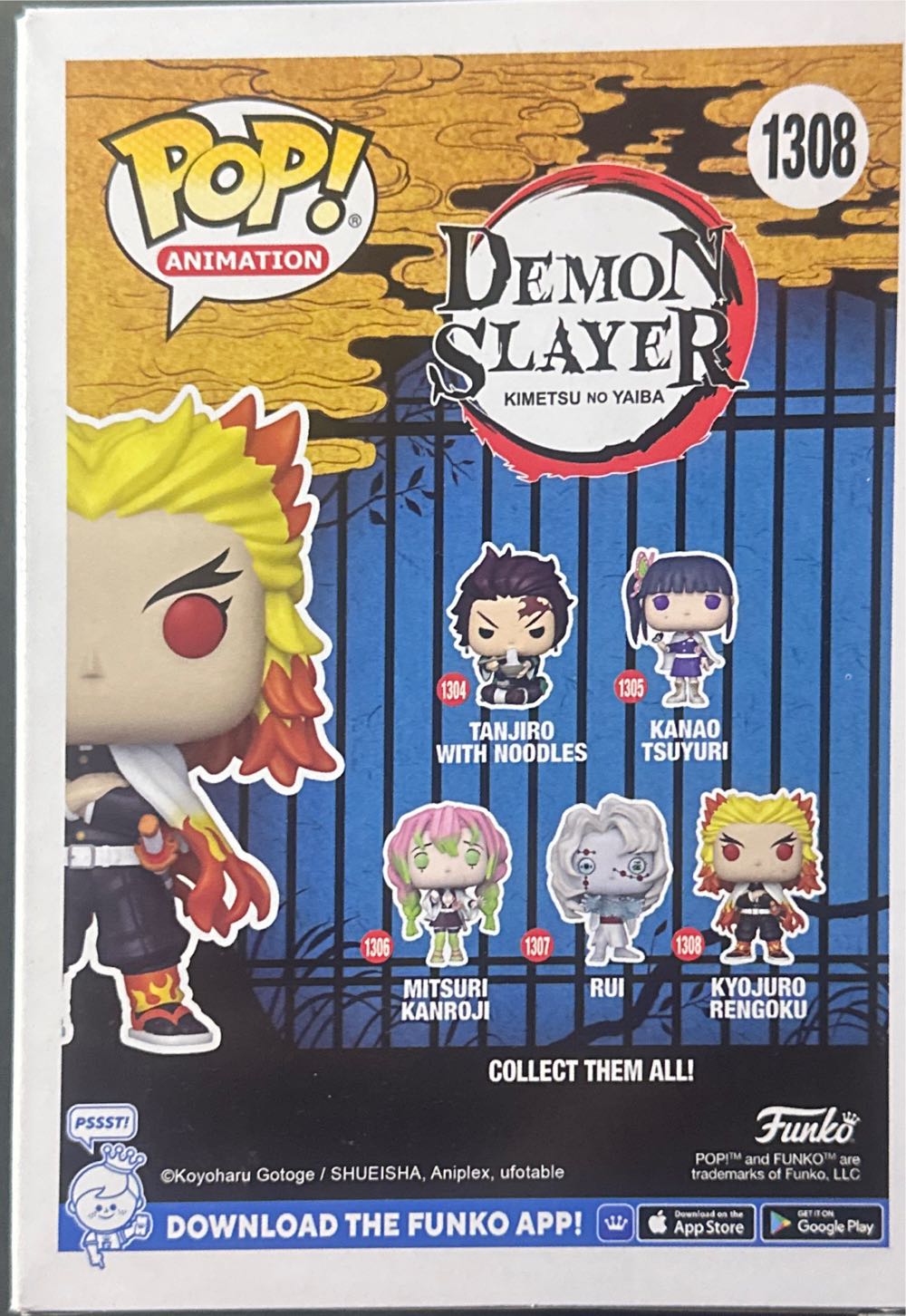 Kyojuro Rengoku - Demon Slayer vinyl figure collectible [Barcode 889698656238] - Main Image 3