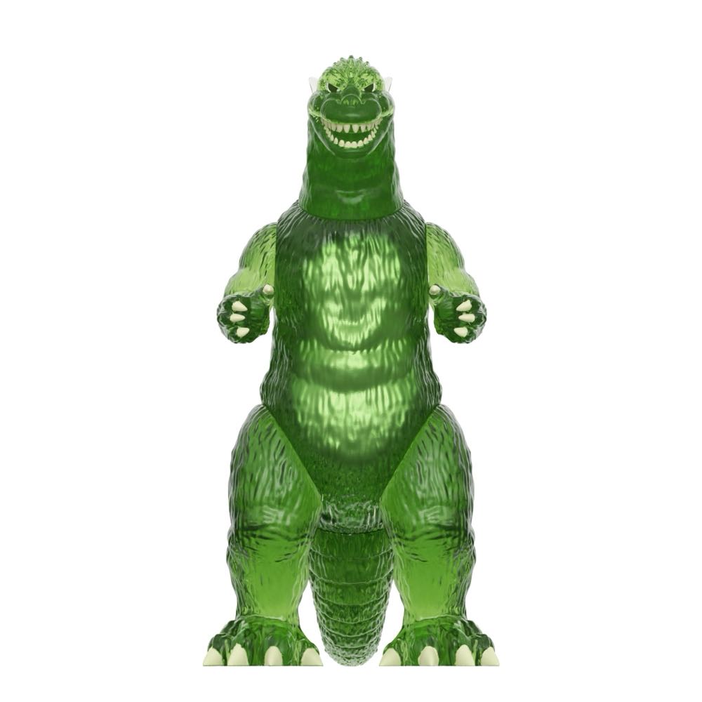 Godzilla ( Super 7 / ReAction Figures / 1954 / Green Flare ) - Godzilla vinyl figure collectible [Barcode 840418813959] - Main Image 2