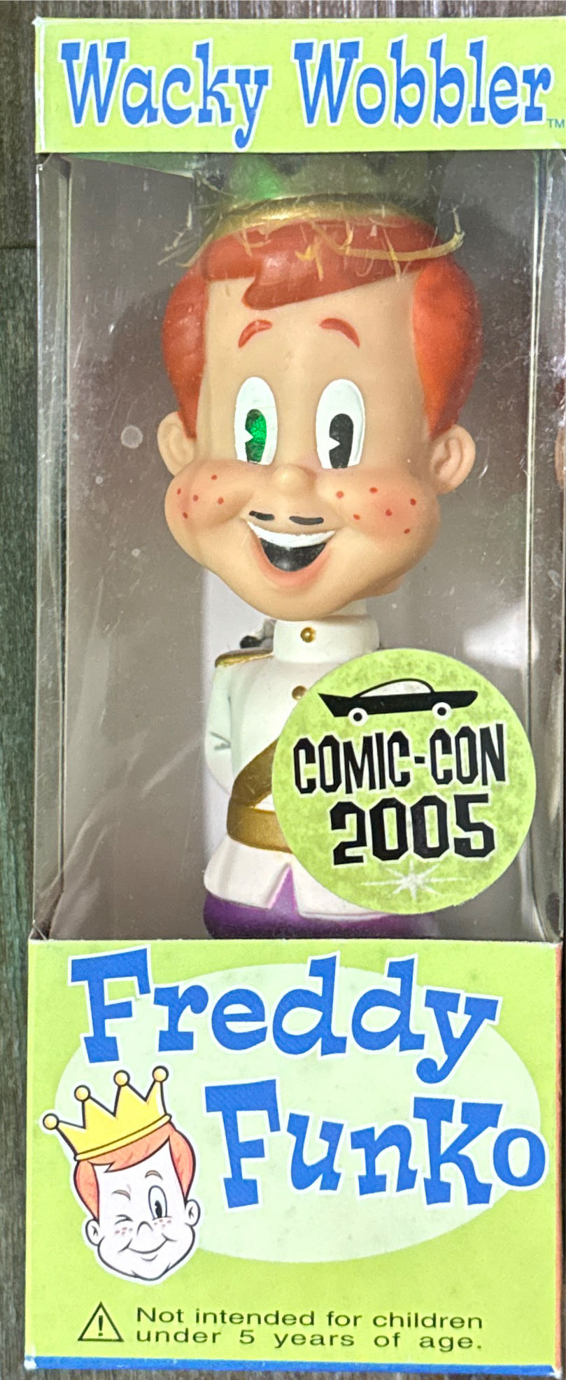Wacky Wobbler Freddy Funko Comic Con 2005  vinyl figure collectible - Main Image 4