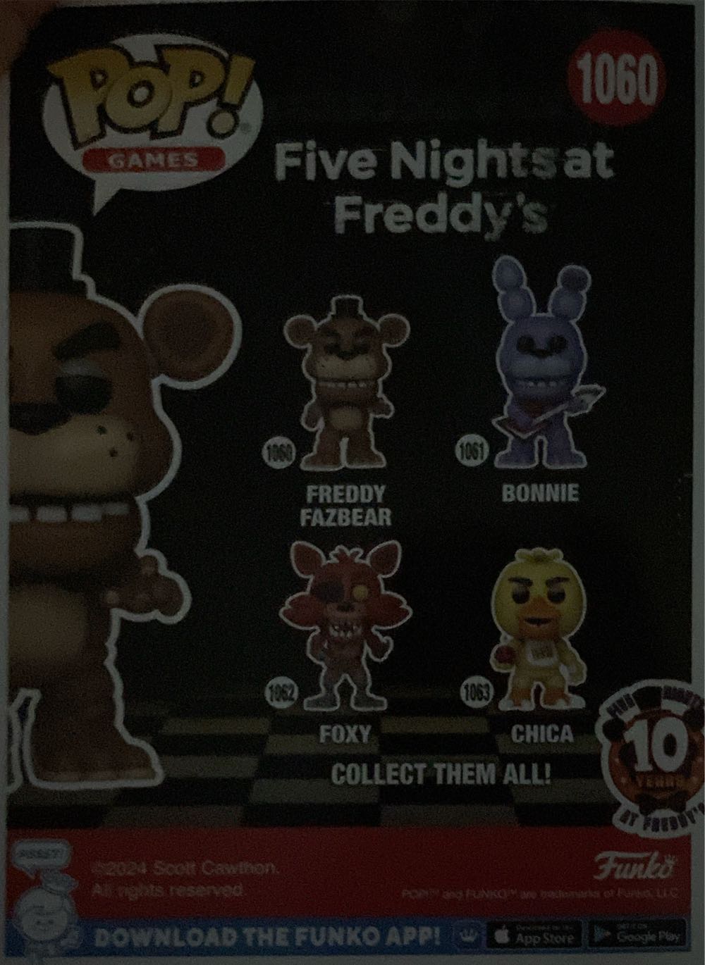 FREDDY FAZBEAR - Five Nights at Freddy’s vinyl figure collectible [Barcode 889698871167] - Main Image 4