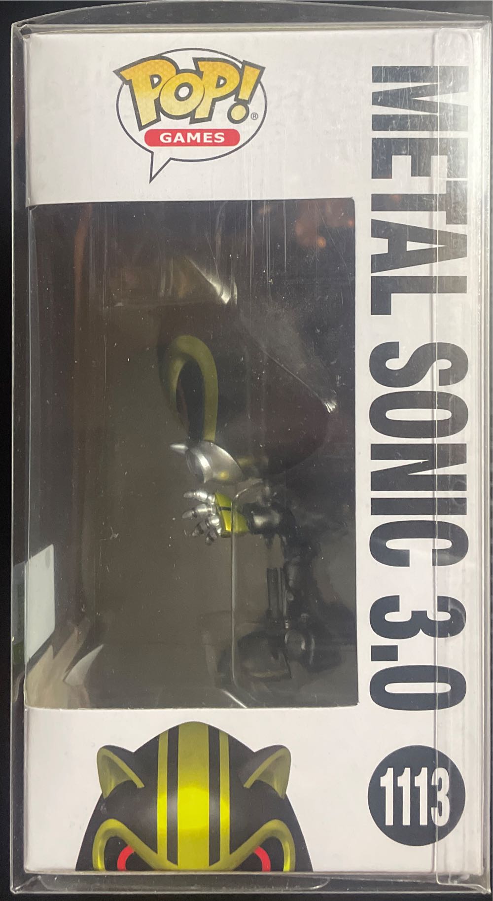 Funko Pop! Sonic The Hedgehog – Metal Sonic 3.0 # Le 5000 Gamestop Exclusive Hard Case Pop Games  vinyl figure collectible [Barcode 889698881005] - Main Image 2