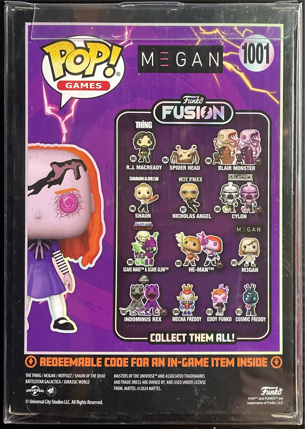 Funko Pop! #Funko Fusion M3gan  vinyl figure collectible [Barcode 889698850902] - Main Image 3