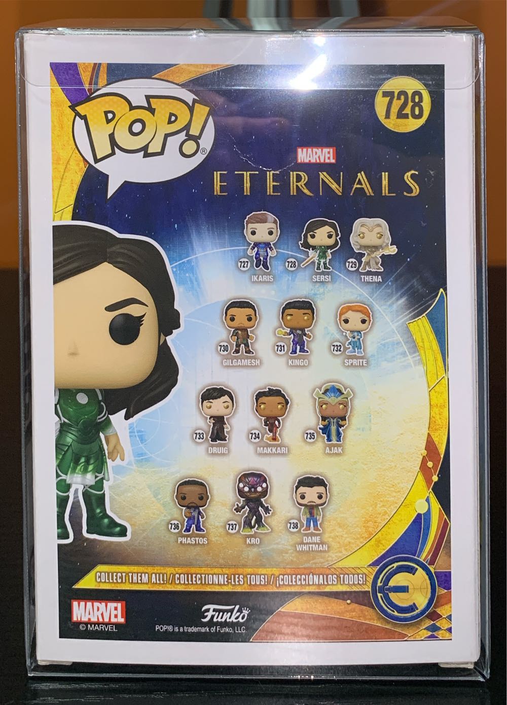 #728: Sersi  vinyl figure collectible [Barcode 889698507790] - Main Image 3