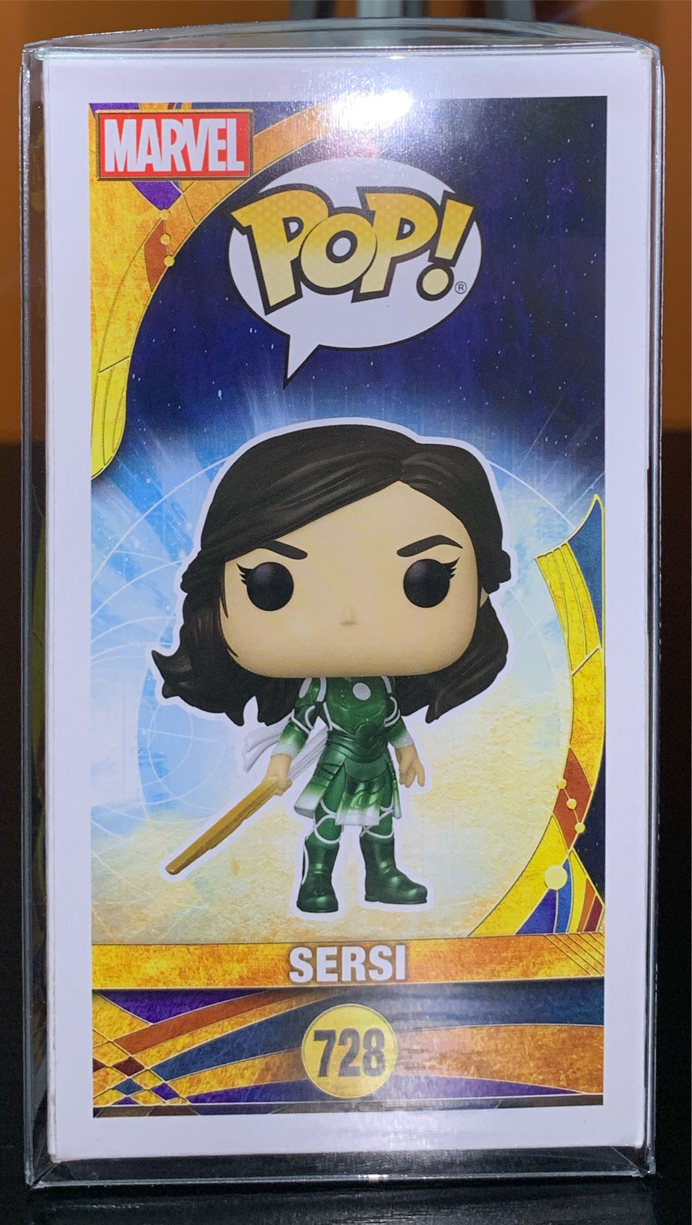 #728: Sersi  vinyl figure collectible [Barcode 889698507790] - Main Image 4