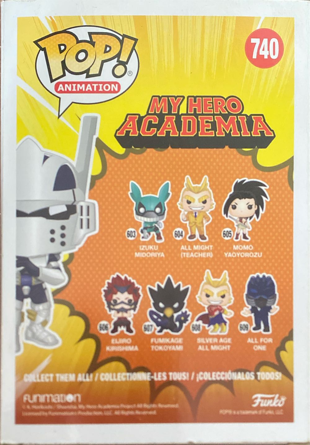 My Hero Academia Tenya Iida #740 - My Hero Academia vinyl figure collectible - Main Image 2
