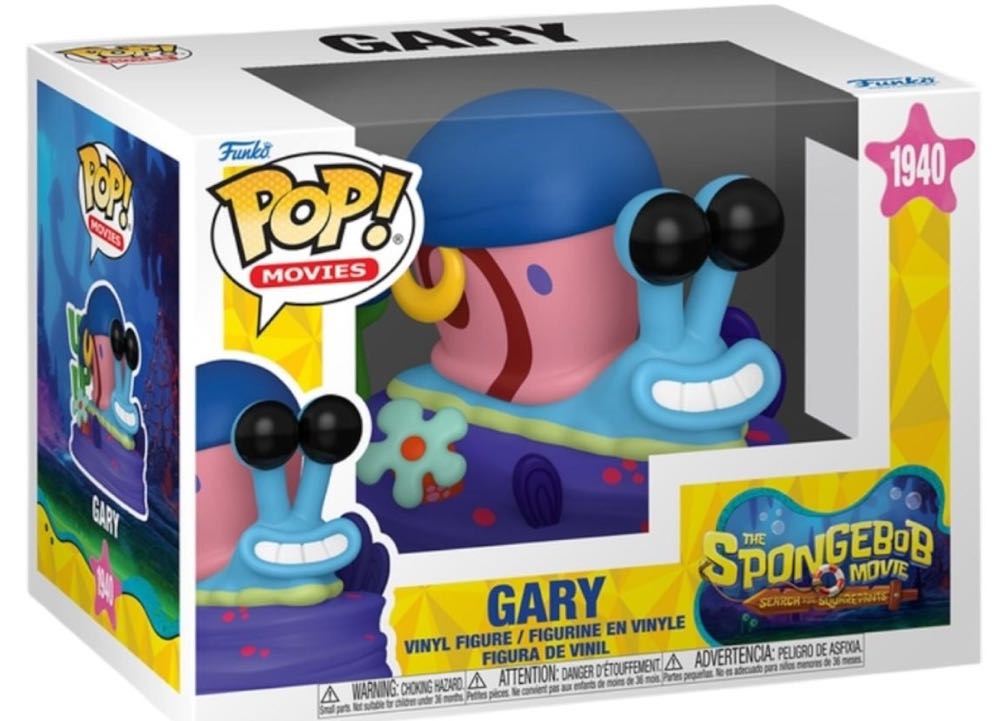 Nickelodeon: SpongeBob SquarePants: Gary (Pirate) - SpongeBob SquarePants vinyl figure collectible [Barcode 889698863100] - Main Image 2