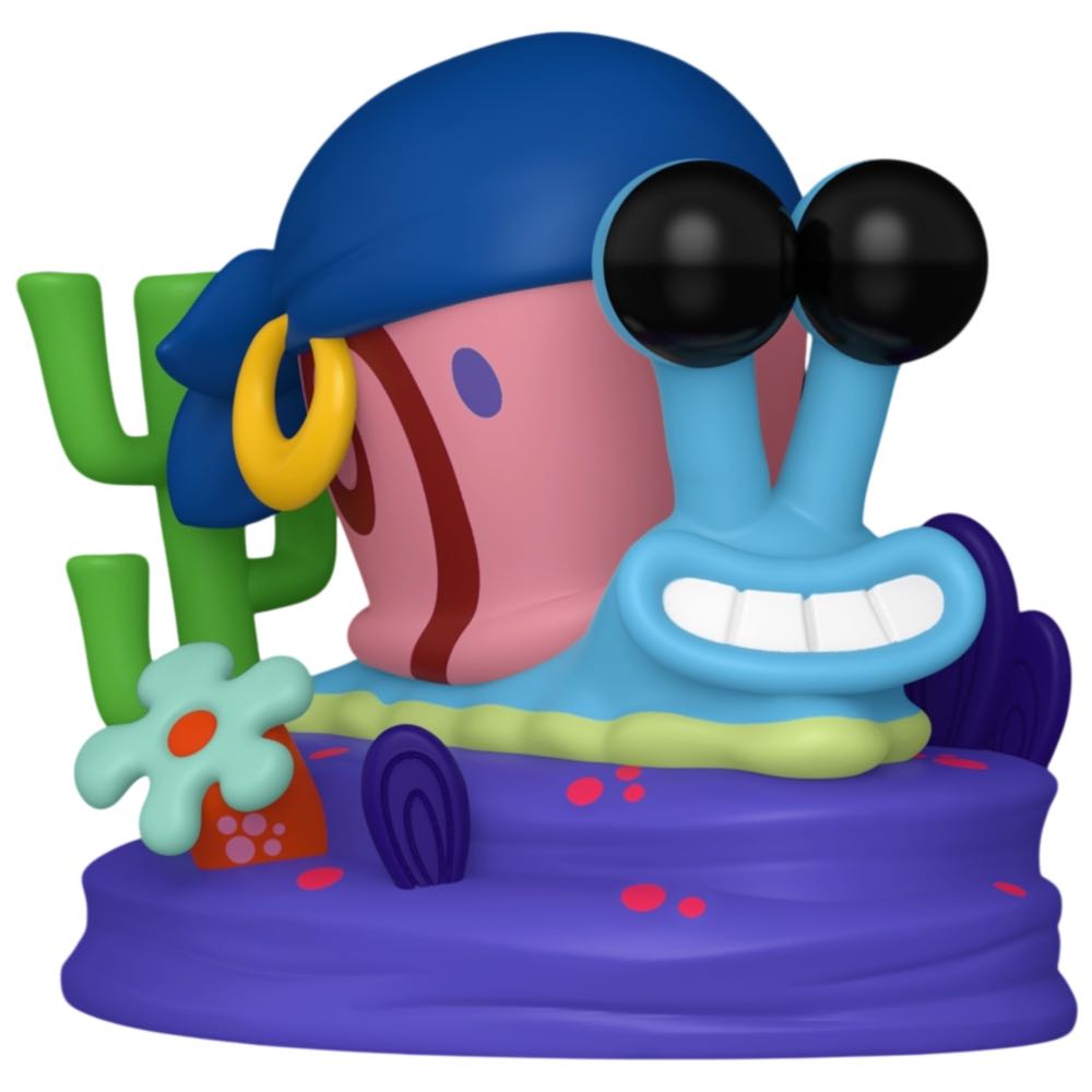 Nickelodeon: SpongeBob SquarePants: Gary (Pirate) - SpongeBob SquarePants vinyl figure collectible [Barcode 889698863100] - Main Image 3