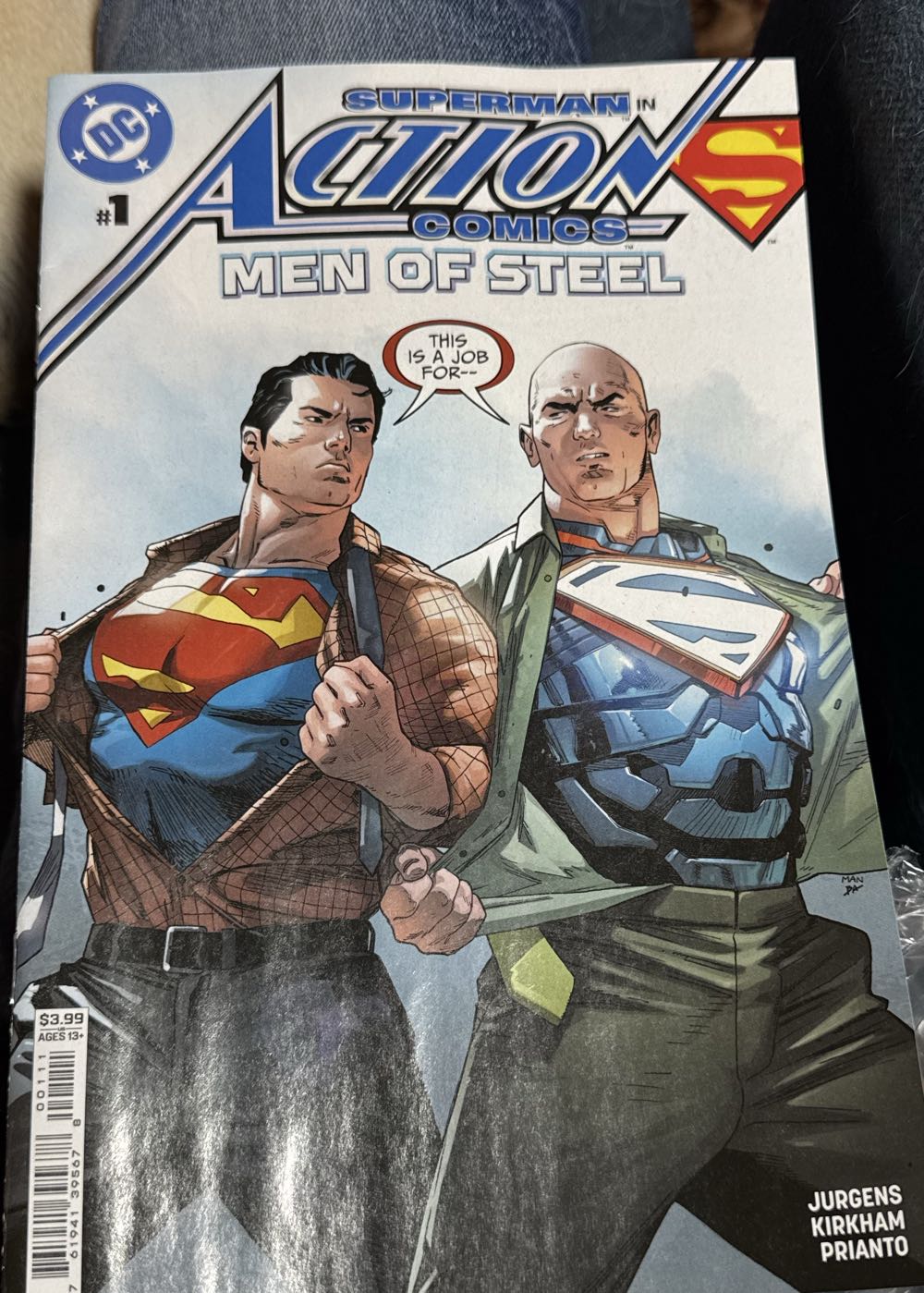 Dc Justice League Superman Mini Figure