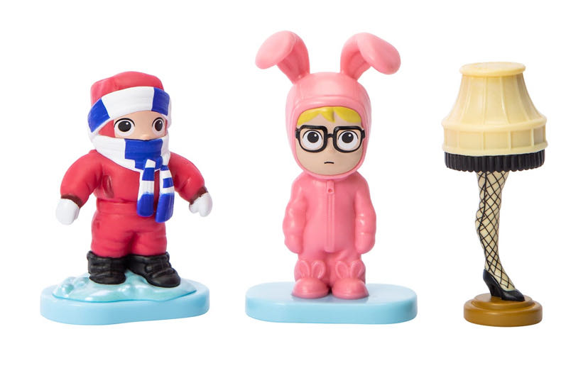 Randy, Ralphie Pink Nightmare, Leg Lamp, (3 Pack) - A Christmas Story vinyl figure collectible [Barcode 886144267789] - Main Image 3