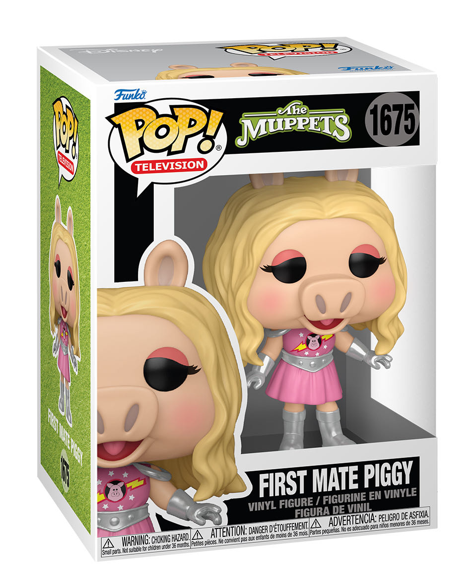 Funko Pop! Tv: The Muppets First Mate Piggy Collectable Vinyl Figure Gift Idea Official Merchandise Toys For Kids & Adults Model Figure For Collectors - The Muppets vinyl figure collectible [Barcode 889698758574] - Main Image 2