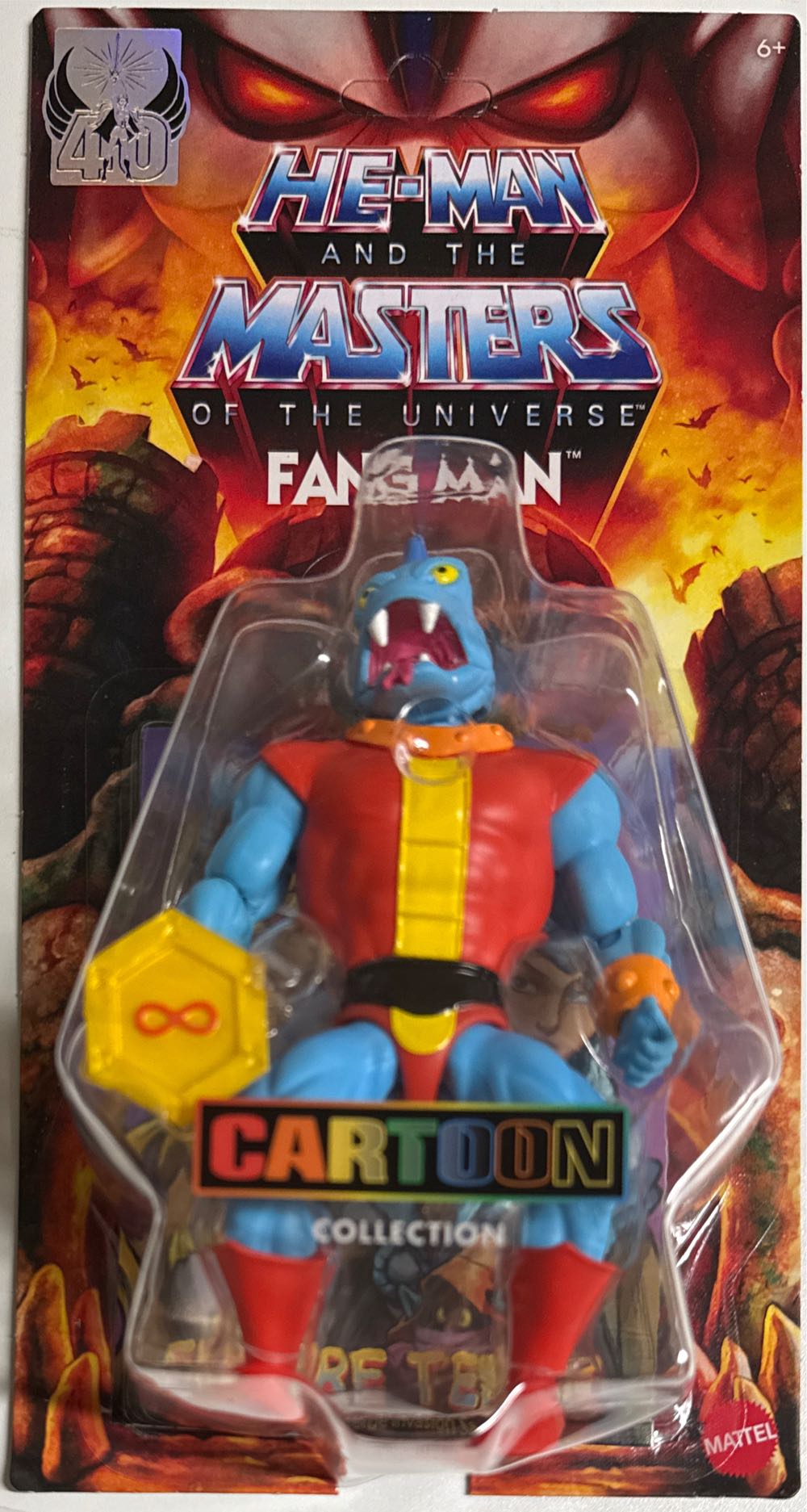 Masters Of The Universe Origins Action Figure Cartoon Collection Fang Man 5.5-inch 1980s Motu Tv Fanged Villain Detailed Design & Accessory  vinyl figure collectible [Barcode 194735264308] - Main Image 2