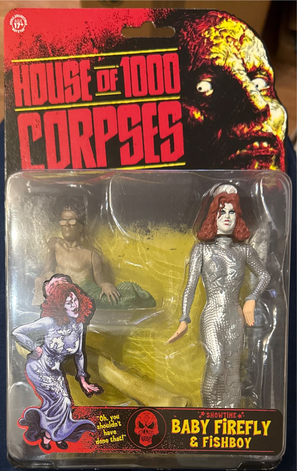 Baby Firefly & Fish boy Trick Or Treat Studios House Of Corpses 5 Inch Action Figure | Showtime Baby Firefly  vinyl figure collectible [Barcode 811501039365] - Main Image 2