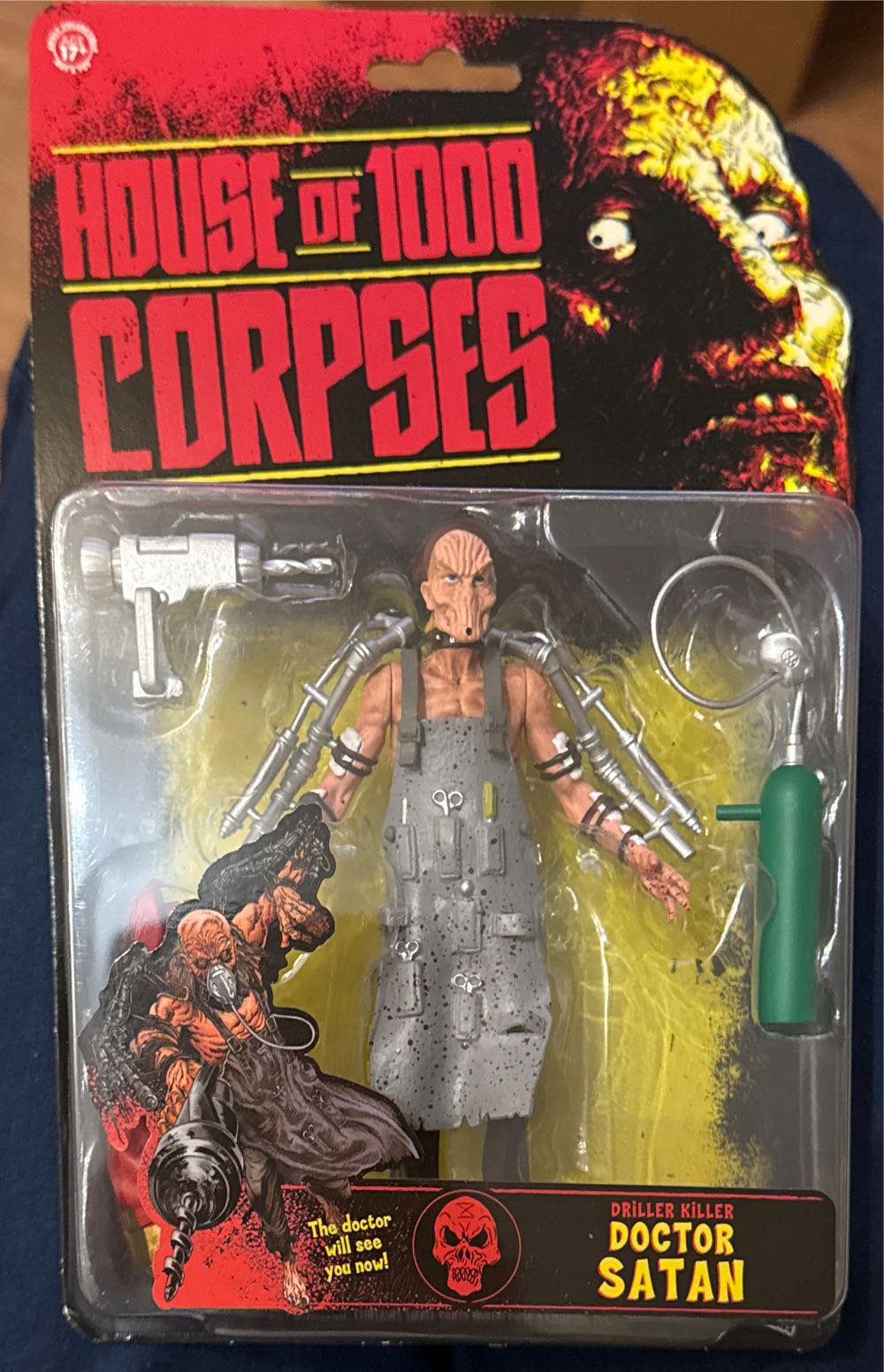 Doctor Satan Trick Or Treat Studios House Of Corpses 5 Inch Action Figure | Dr. Satan  vinyl figure collectible [Barcode 811501039372] - Main Image 2
