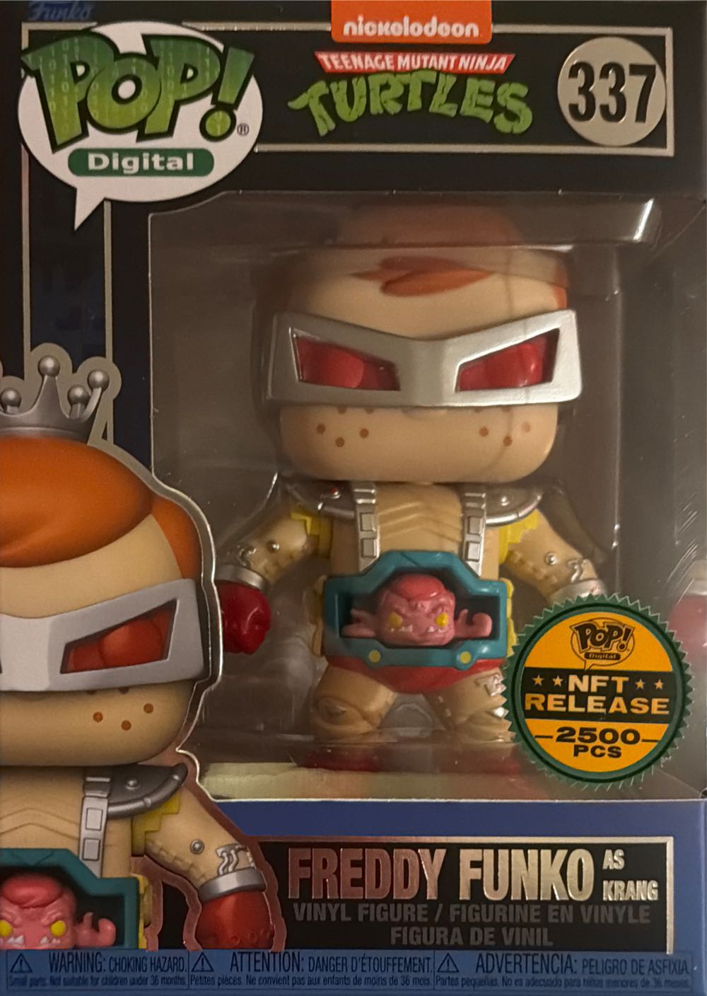 TMNT -337- Freddy Funko As Krang  vinyl figure collectible [Barcode 889698869324] - Main Image 4