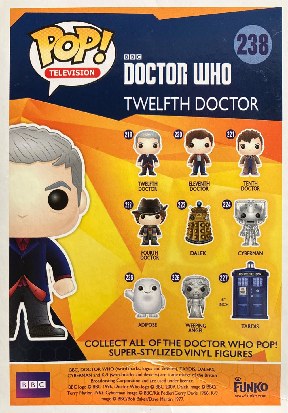 12th Doctor - Doctor Who vinyl figure collectible [Barcode 849803057206] - Main Image 3
