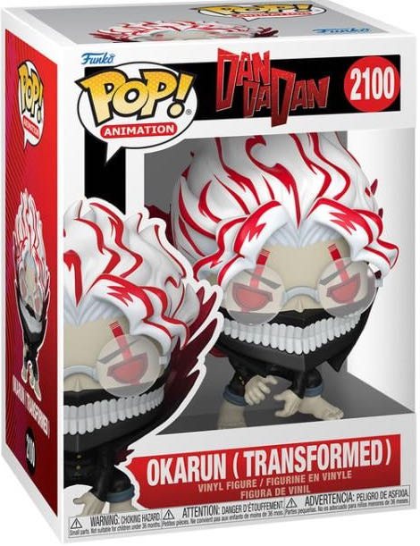 Okarun (Transformed) Pop! 2100  vinyl figure collectible [Barcode 889698906678] - Main Image 2