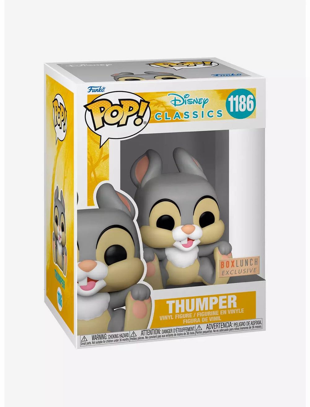 Thumper #1186 - Bambi vinyl figure collectible [Barcode 16751327] - Main Image 3