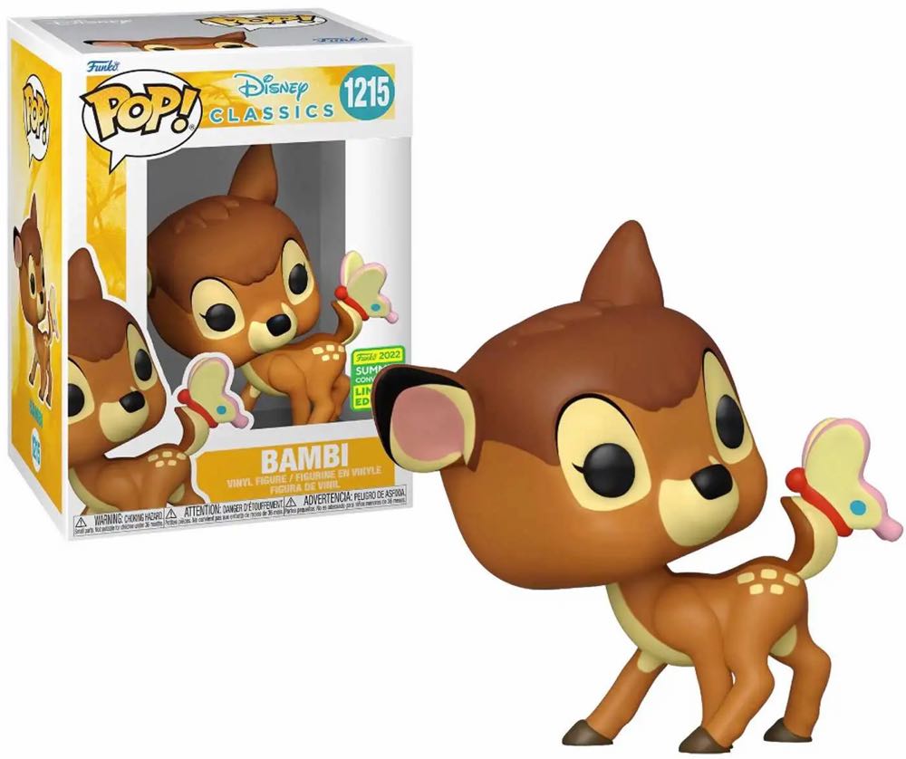Bambi #1215 - Bambi vinyl figure collectible [Barcode 18009432] - Main Image 2