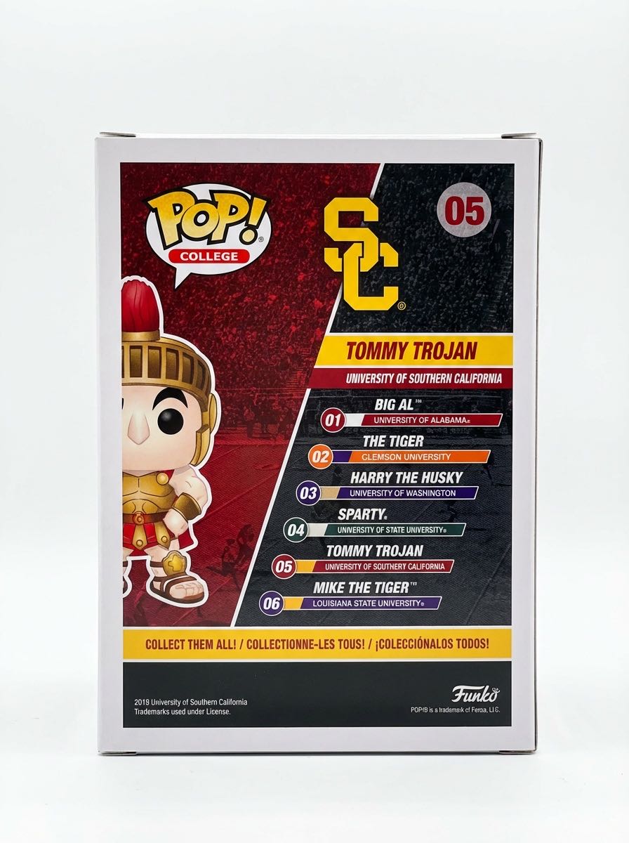Tommy Trojan - College Mascots vinyl figure collectible [Barcode 0889698428590] - Main Image 2