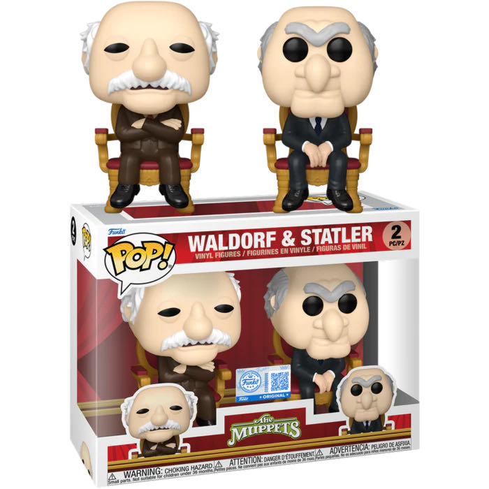Waldorf & Statler - The Muppets vinyl figure collectible [Barcode 889698884051] - Main Image 3