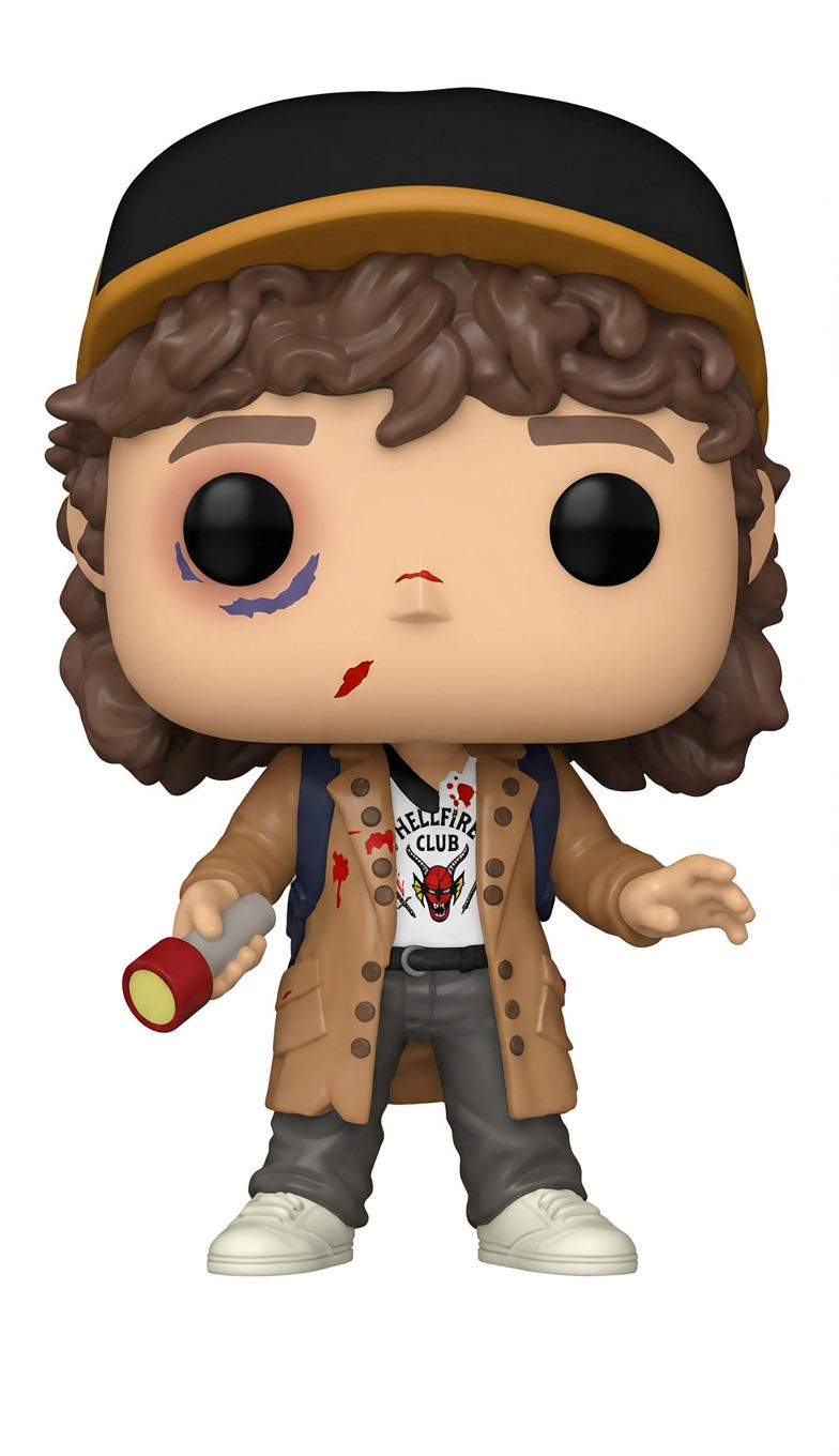 Dustin Henderson - Stranger Things vinyl figure collectible [Barcode 889698885560] - Main Image 3