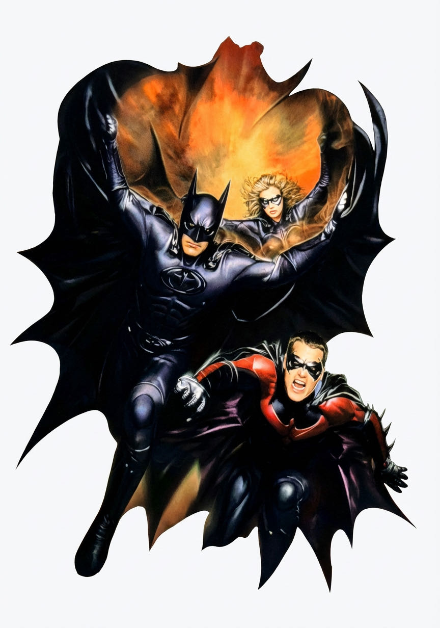 Mcfarlane Toys Dc Direct Batman Batman And Robin Cowl Replica 1:3 Scale  vinyl figure collectible [Barcode 787926179378] - Main Image 3