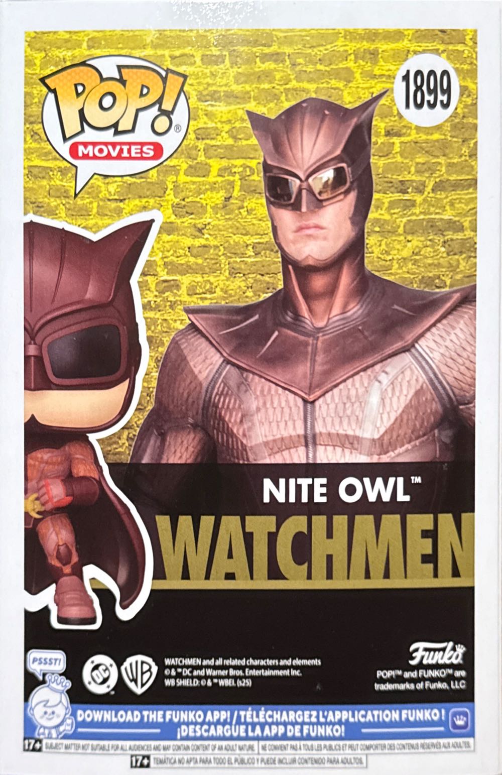 Watchmen: Nite Owl - Watchmen vinyl figure collectible [Barcode 889698871488] - Main Image 4