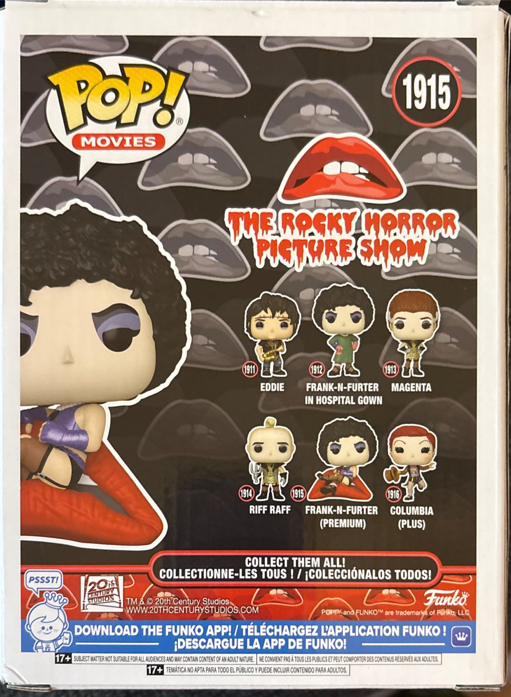 Frank-N-Furter - The Rocky Horror Picture Show vinyl figure collectible [Barcode 889698868082] - Main Image 2
