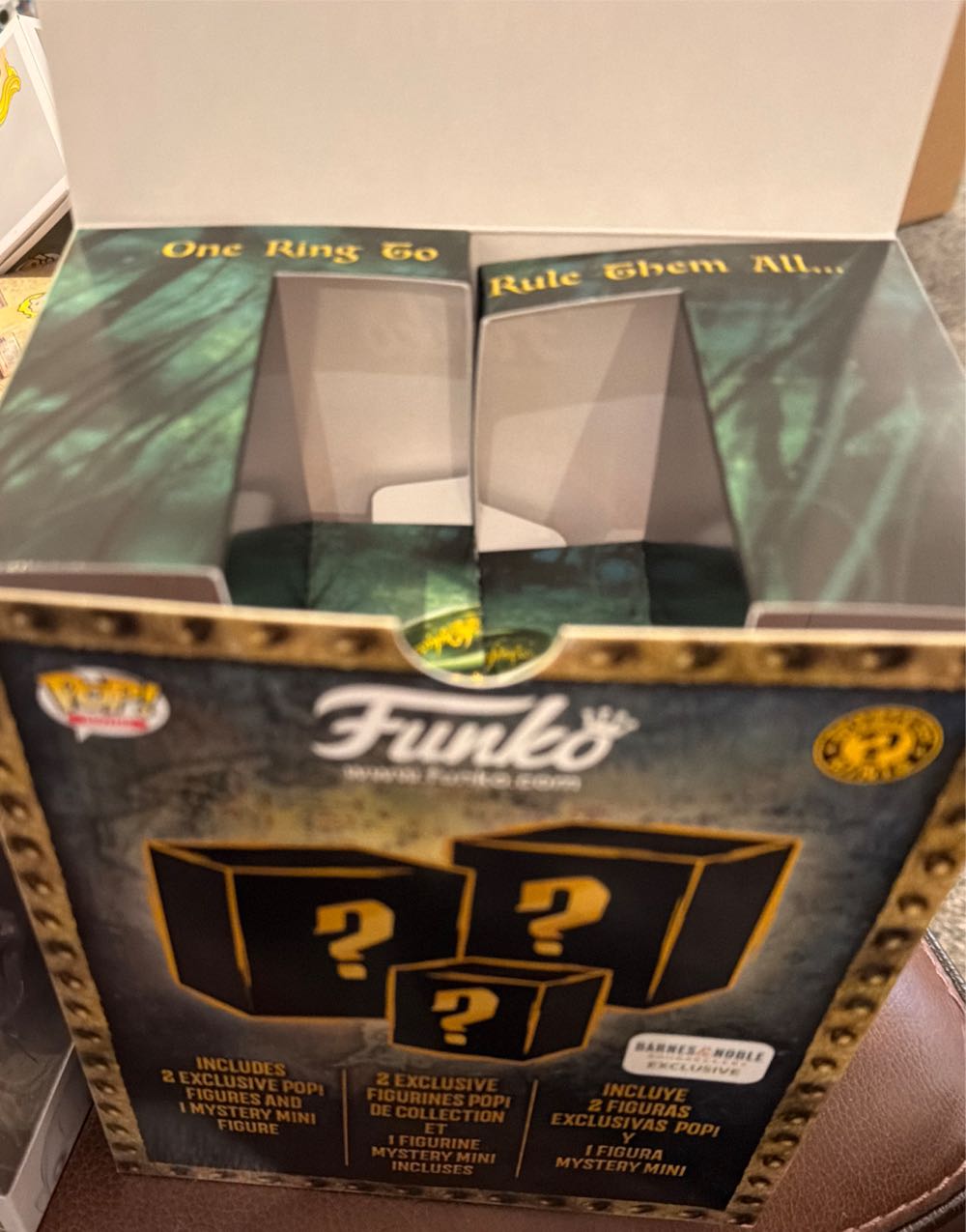 Rings Mystery Box & Barnes And Noble Funko The Lord Of The Rings Box Barnes & Noble Sealed Funko Mystery New Sealed Exclusive - The Lord of the Rings vinyl figure collectible [Barcode 889698376150] - Main Image 3