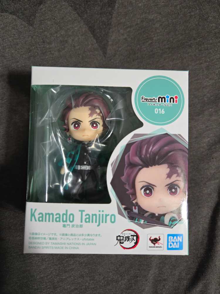Tamashii Nations Demon Slayer: Kimetsu No Yaiba Kamado Tanjiro Bandai Spirits Figuarts Mini Action Figure  vinyl figure collectible [Barcode 4573102595041] - Main Image 2