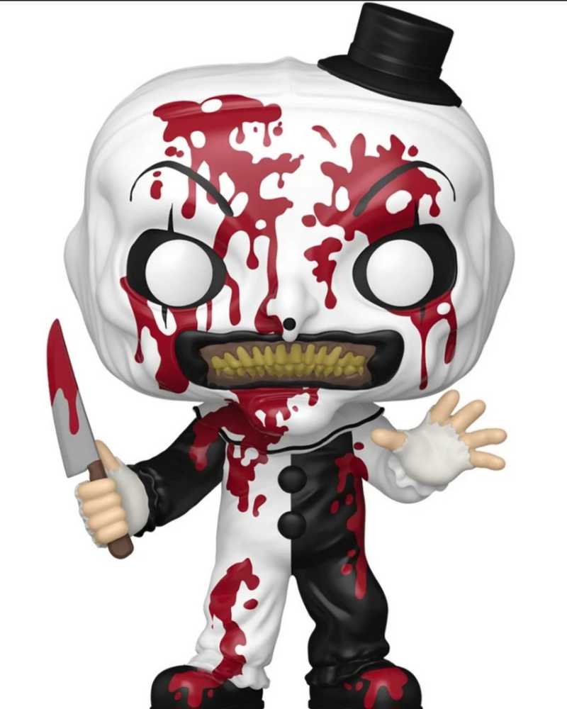 Funko Terrifier 3 Art The Clown Black Light Chase  vinyl figure collectible [Barcode 889698916905] - Main Image 3
