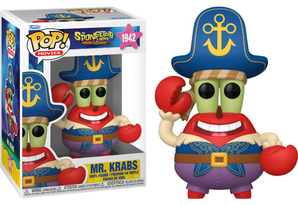 Mr. Krabs - SpongeBob SquarePants vinyl figure collectible [Barcode 889698863094] - Main Image 3