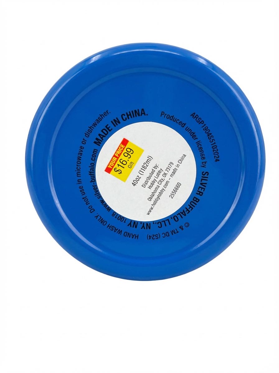 Superman Stainless Steel Tumbler with Handle (40 oz) - DC Comics vinyl figure collectible - Main Image 2