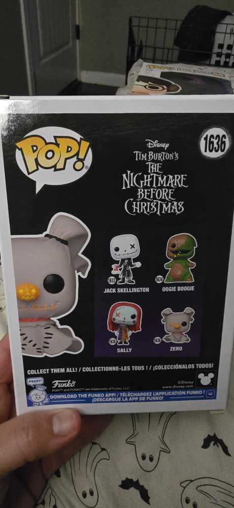 TheNightmare Before Christmas #1636 Zero  vinyl figure collectible - Main Image 2