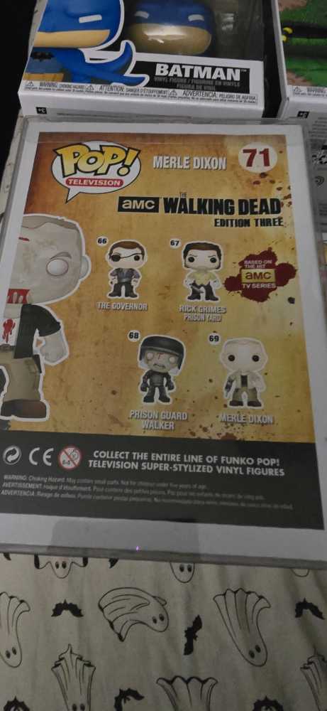 TheWalking Dead #71 Merle Dixon Zombie  vinyl figure collectible - Main Image 2