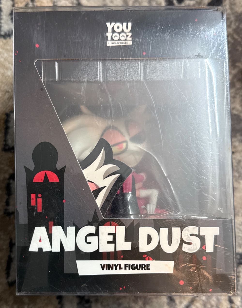 Youtooz Angel Dust 3.8” Vinyl Figure – Hazbin Hotel Collectible Angel Dust Action Figure From Hazbin Hotel  vinyl figure collectible [Barcode 810140789990] - Main Image 2