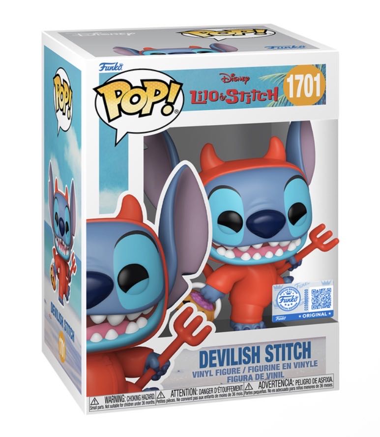Devilish Stitch - Lilo and Stitch vinyl figure collectible - Main Image 2