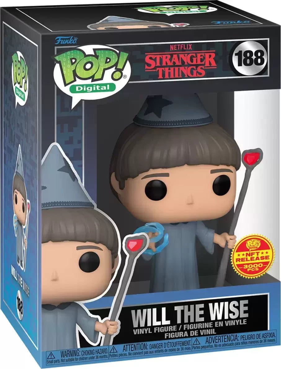 Stranger Things: Will The Wise (NFT Release)  vinyl figure collectible [Barcode 889698814836] - Main Image 2