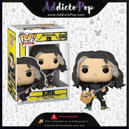 Kirk Hammett  vinyl figure collectible [Barcode 889698870764] - Main Image 2