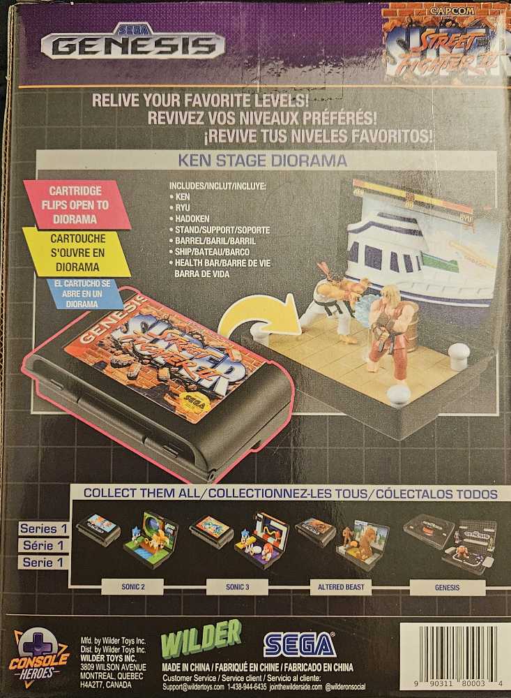 Console Heroes - Street Fighter II Collectible Diorama  vinyl figure collectible - Main Image 2