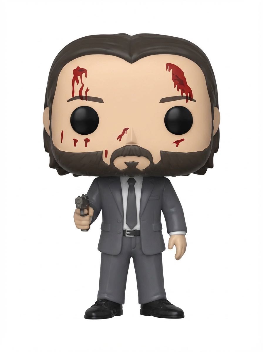 John Wick with Dog  vinyl figure collectible [Barcode 889698472388] - Main Image 2