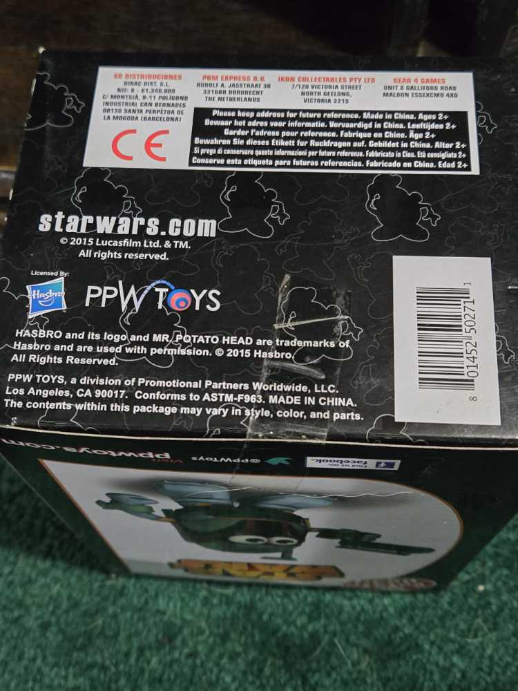 Boba Fett Poptaters - Star Wars vinyl figure collectible [Barcode 801452502711] - Main Image 3