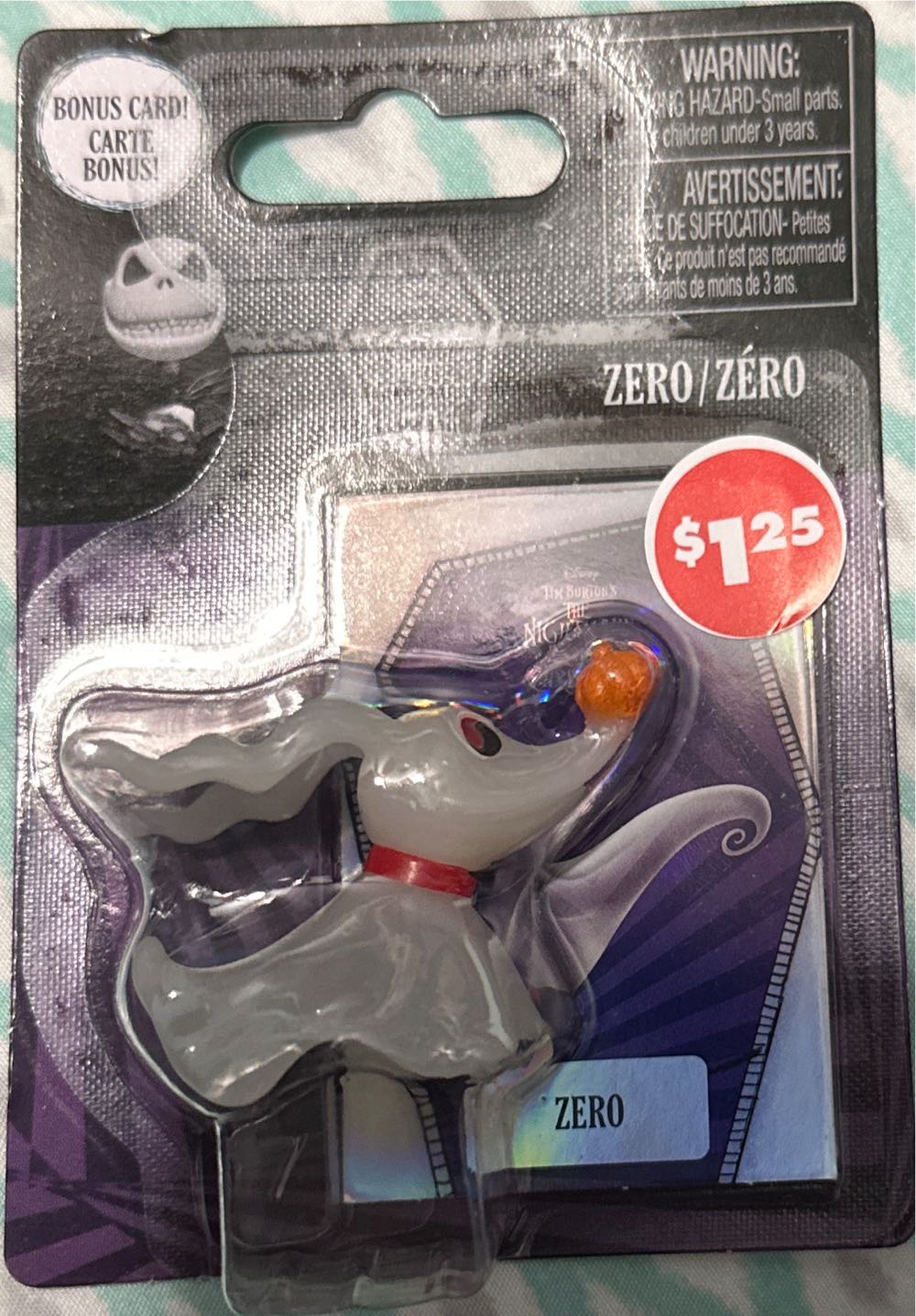Disney Tim Burton’s The Nightmare Before Christmas Mini New Zero 30th Set ~ Of 5 Complete Anniversary Card  vinyl figure collectible [Barcode 886144377877] - Main Image 2