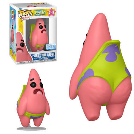 Patrick with Wedgie - SpongeBob SquarePants vinyl figure collectible [Barcode 889698849814] - Main Image 2
