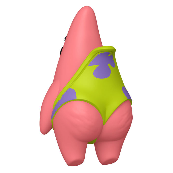 Patrick with Wedgie - SpongeBob SquarePants vinyl figure collectible [Barcode 889698849814] - Main Image 4