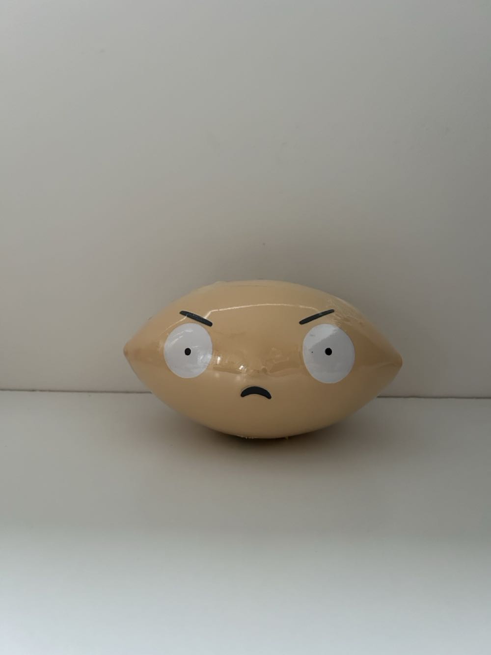 Basic Fun Family Guy Stewie Football Head By Basic De  vinyl figure collectible [Barcode 014397014397] - Main Image 2
