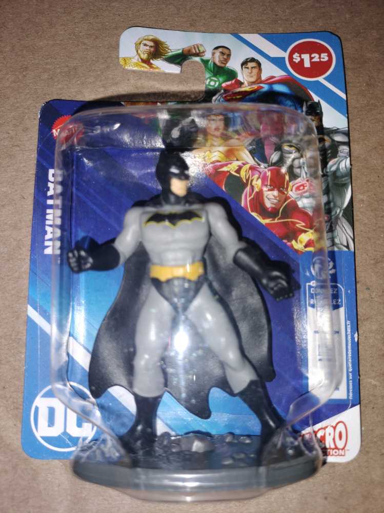 League 3” Action Mini Minifigure Mattel Dc Justice League Dc Mini Mattel Toy Or Cake Toppers Set Of Justice Batman Dc Flash Topper New Micro Collection Figurine 4 2.5” Vintage Superman Nip Wb Birthday Tall Wonder Woman 3  vinyl figure collectible [Barcode 887961779967] - Main Image 2