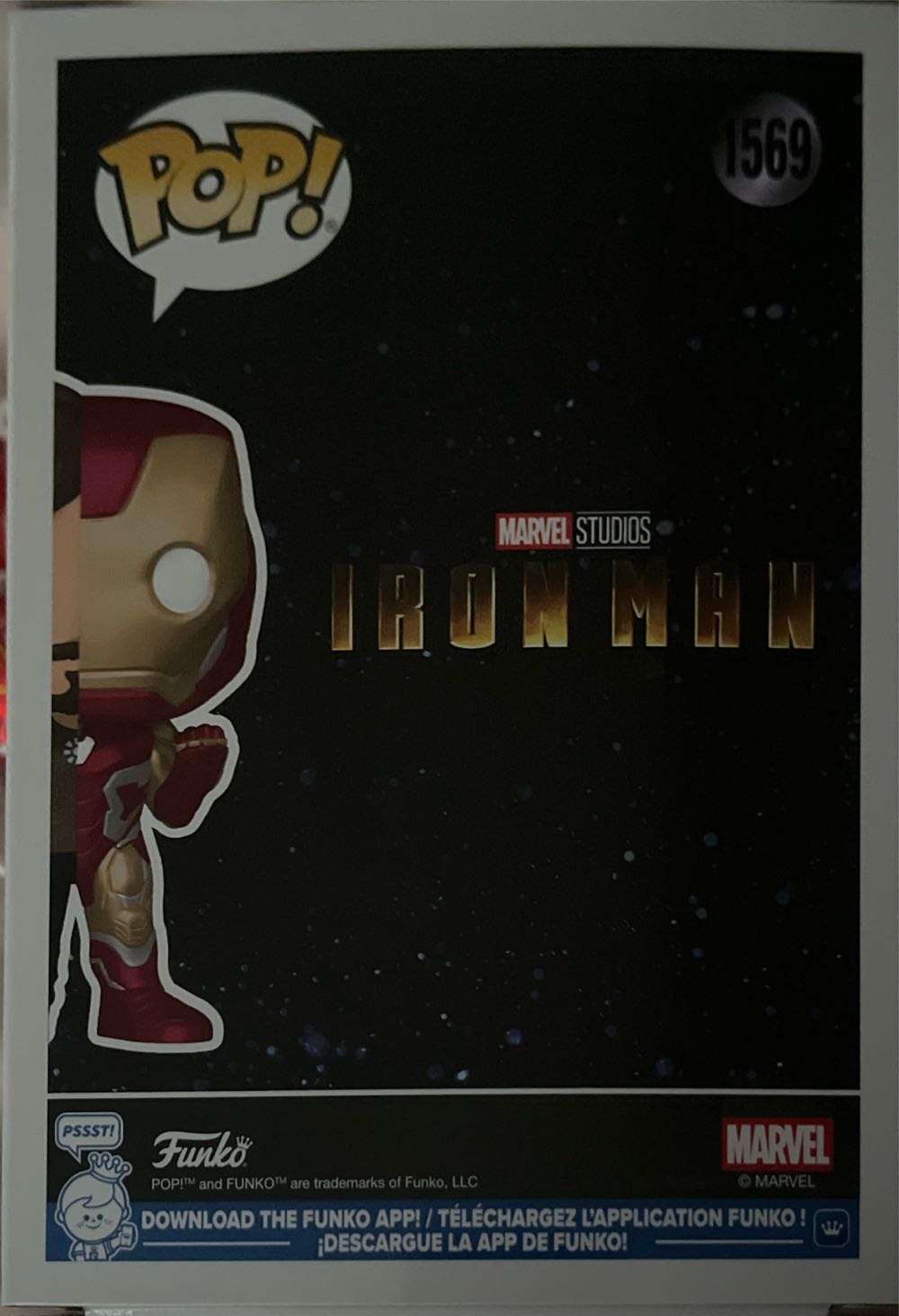 Tony Stark/Iron Man - Marvel Universe vinyl figure collectible [Barcode 889698885201] - Main Image 3