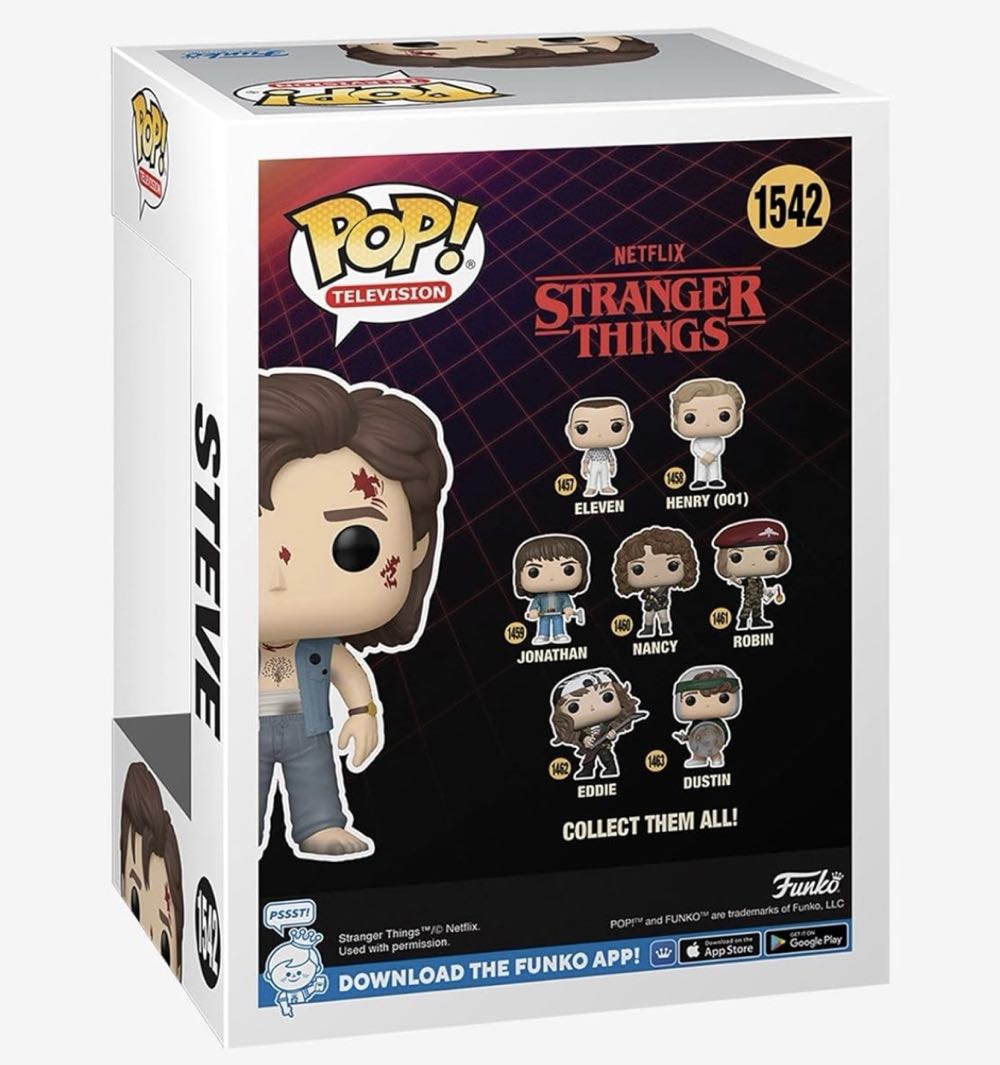 Steve Saison 4 - Stranger Things vinyl figure collectible - Main Image 3